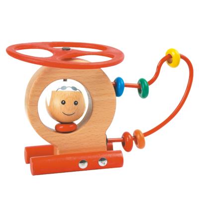 961682a Wooden Helicopter