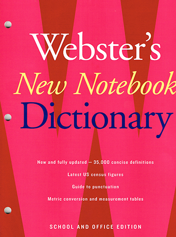Houghton Mifflin Ah-9780547470931 Websters New Notebook Dictionary