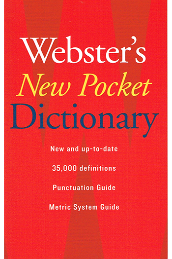Houghton Mifflin Ah-9780618947263 Websters New Pocket Dictionary