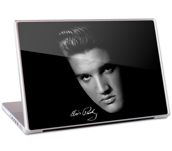 MusicSkins MSELVS40011 15 in. Laptop For Mac and PC Elvis Presley Portrait Skin