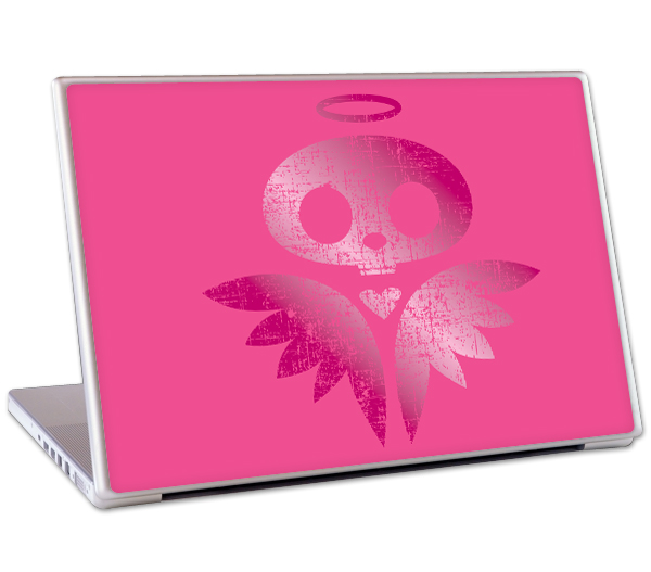 MusicSkins MSSKEL10042 14 in. Laptop For Mac amp; PC Skelanimals Angel Skin