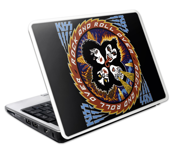 MusicSkins MS-KISS20021 Netbook Small- 8.4 x 5.5- KISS- Rock And Roll Over Skin