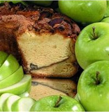 Aplgc Large- 10 In.- 3.1 Lbs Granny Smith Apple Coffee Cake