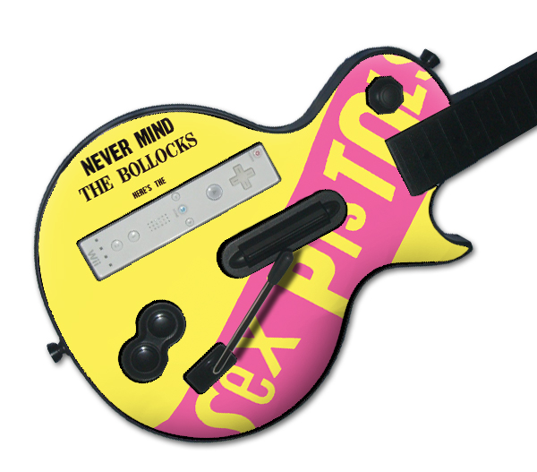 MusicSkins MSSXP10027 Guitar Hero Les Paul Wii Sex Pistols Never Mind The Bollocks Skin