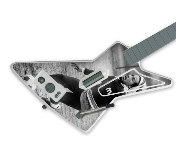 MusicSkins MSBOB60040 Guitar Hero Gibson XPlorer Xbox 360 Bob Marley Soccer Skin
