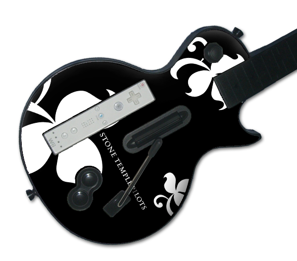 MusicSkins MSSTP10027 Guitar Hero Les Paul Wii Stone Temple Pilots Logo Skin