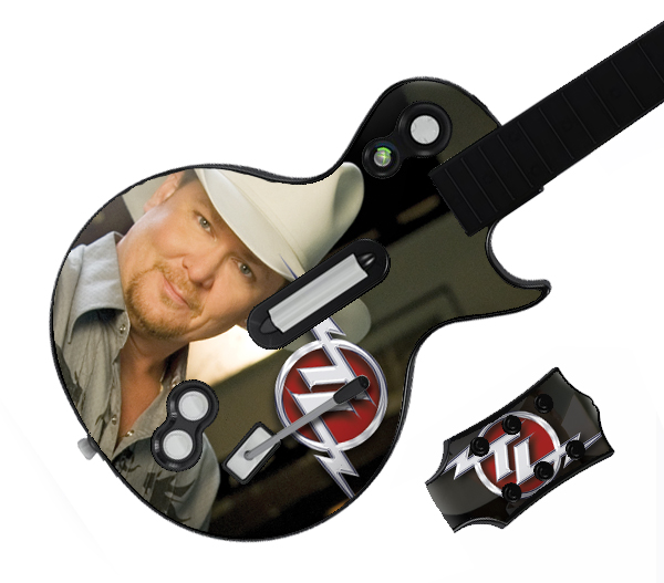 MusicSkins MS-TL10026 Guitar Hero Les Paul- Xbox 360 and PS3- Tracy Lawrence- Get Back Up Skin Music Skins new MusicSkins MS-TL10026 Guitar Hero Les Paul- Xbox 360 and PS3- Tracy Lawrence- Get Back Up Skin