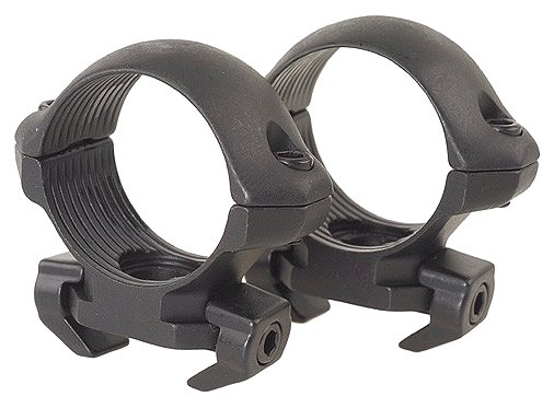 Millett AL00710 AngleLoc Low 1 in. Ring Matte Black by Millett