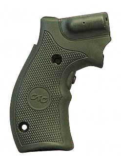 Crimson Trace LG306 HiBrite Laser Grip Compact Smith and Wesson K44; LFrame Round Butt Rubber... by Crimson Trace Corporation