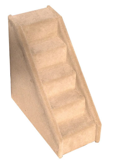 Essential Pet Products MINI5BE Mini 5 Step Pet Stairs  Beige