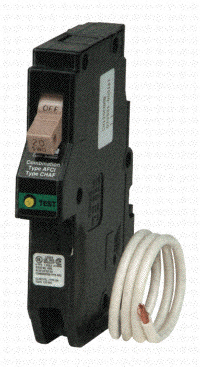 Quality Home Items 795004 CH Series 1Pole 20A Fireguard Combination Type Afci Breakers