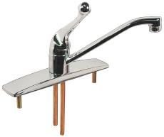 Quality Home Items 100lf Delta Single Lever Handle Kitchen Faucet-chrome