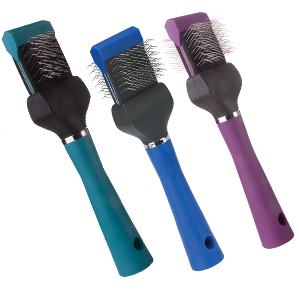 Tp224 12 11 Mgt Slicker Brush Double Flex Soft Purple