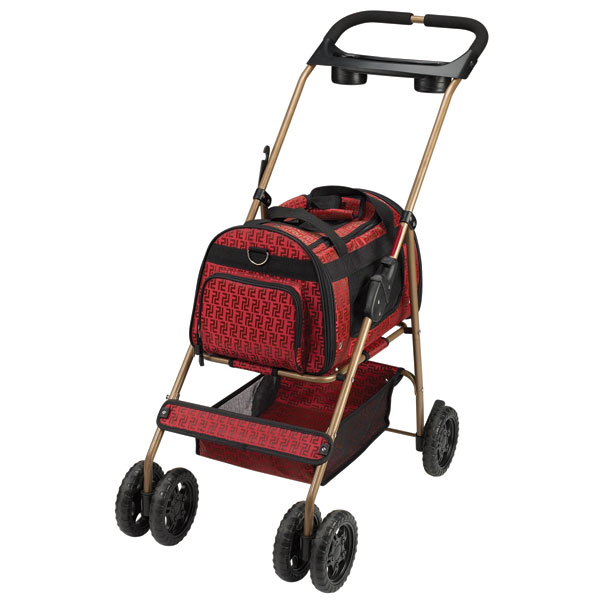Pet Pals US9515 24 Cruising Companion Uptown Pet Stroller Bronze Q