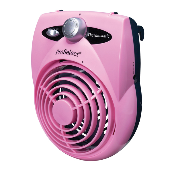 Pet Pals ZW1138 75 ProSelect Deluxe Thermostatic Crate Fan Pink
