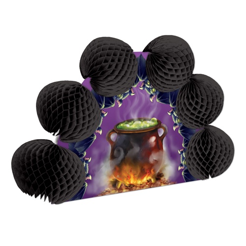 Beistle 00653 Cauldron and Bats PopOver Centerpiece