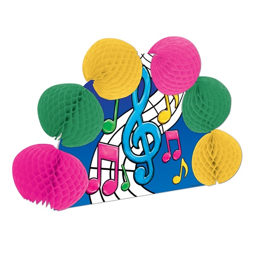 Beistle 57690 Musical Notes PopOver Centerpiece