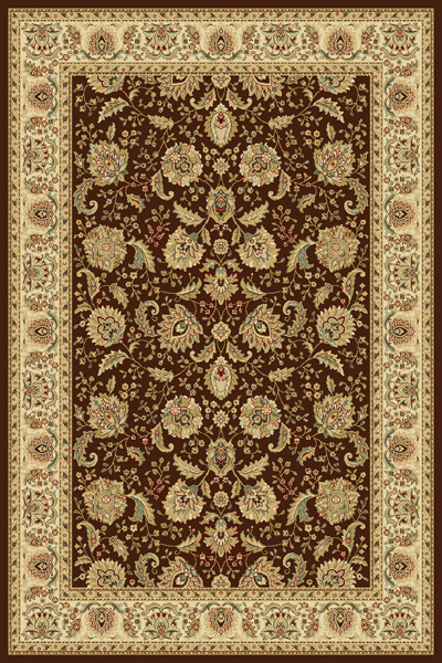 Central Oriental 2048BT8D 7.83 ft. Radiance Arcadia Oriental Rug - Brown