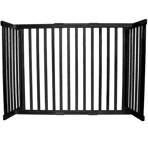 Essential Pet Products 42306 Small Tall Free Standing Pet Gate  Black