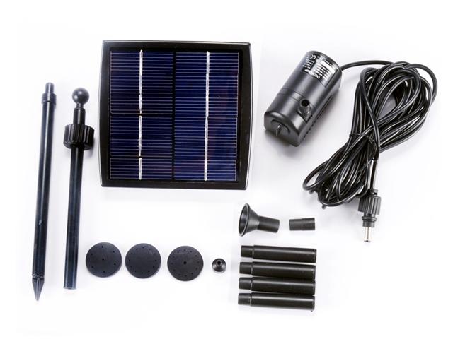 Outdoor Solar Solutions ZSK039 Solar Pump Kit  Max head 20 inches  Max. flow 39G