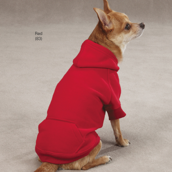 Pet Pals ZA6015 30 75 Casual Canine Basic Hoodie Xxl Pink
