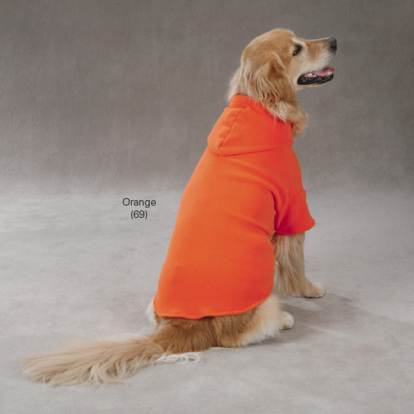 Pet Pals ZM049 14 75 Casual Canine Basic Fleece Hoodie SM Pink