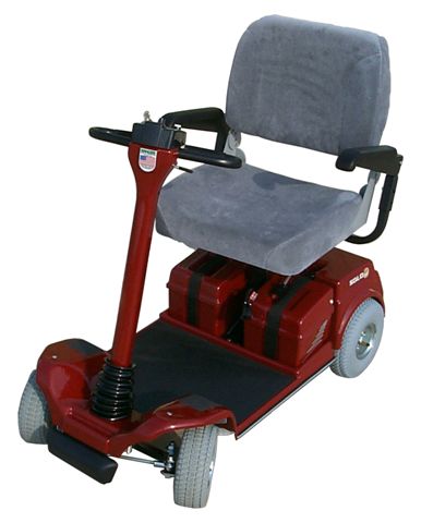 Ranger AllSeason 380140 Solo XT550 IV Wheel Extra Heavy Duty Scooter Includes Batteries