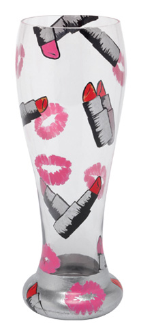Santa Barbara PIL5595L Lolita Pilsner Glass  Lipstick