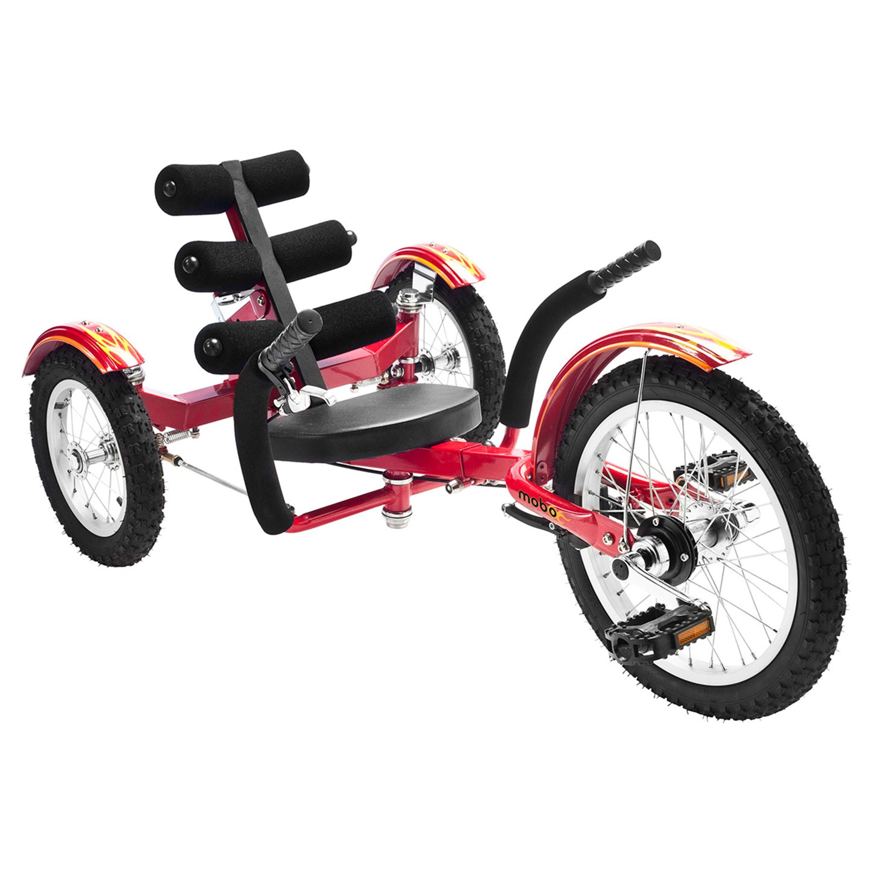 Tri-201r 16 In. Mobo Mobito Three Wheel Cruiser - Red