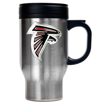 Great American Products 79520 Atlanta Falcons Stainless Steel Thermal Mug with Emblem