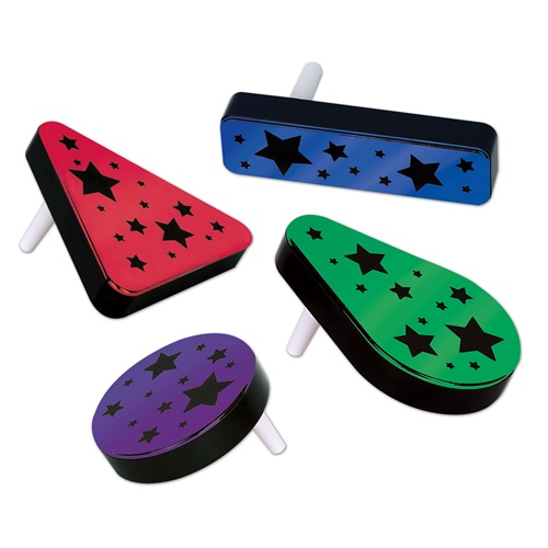 Beistle 80230MC Plastic Metallic Noisemakers