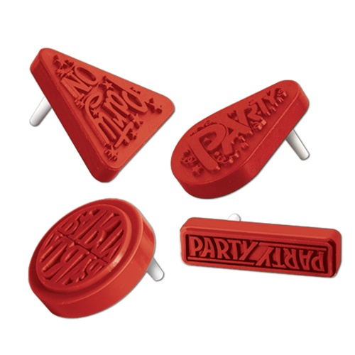 Beistle 88229R Racket Raise N Noisemakers  Red