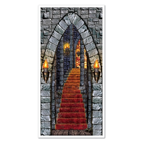 Beistle 00016 Castle Entrance Door Cover Pack Of 12