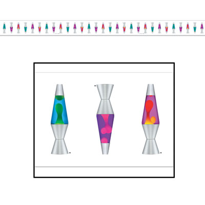 Beistle 66179 Lava Lamp Party Tape