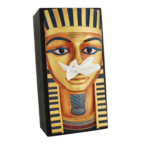 Caravelle Designs BC0011 King Tut Tissue Box