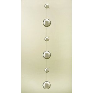 G.W. Schleidt GC33 Gazing Chain 6 Balls Stainless Steel 64Inch