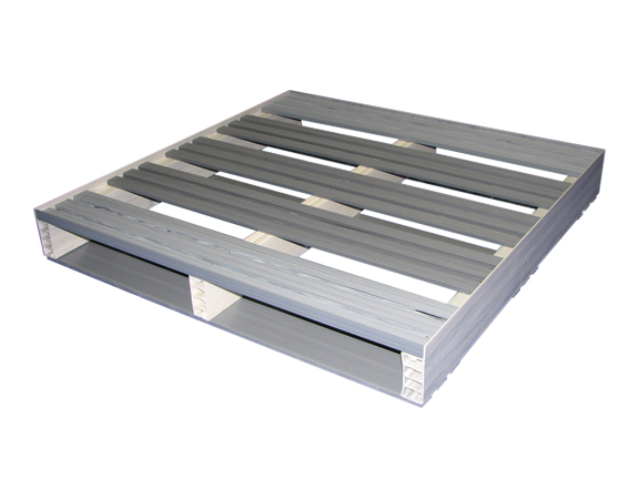 05000103 36 In. X 36 In. Lipped 2-way Entry Recycled Plastic Pallet 05000103 With 2000 Pound Weight Capacity