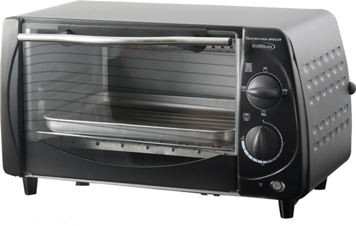 Premium PTO97 600W Toaster Oven with Auto Shut Off Function