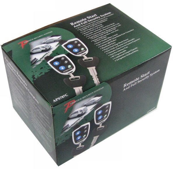 Audiovox Car APS787C Prestige Deluxe Remote Start with Keyless Entry Security