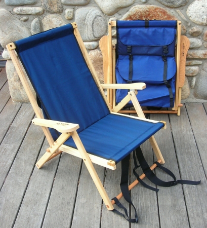 Bpch01wa Back Pack Chair - Atlantic Blue