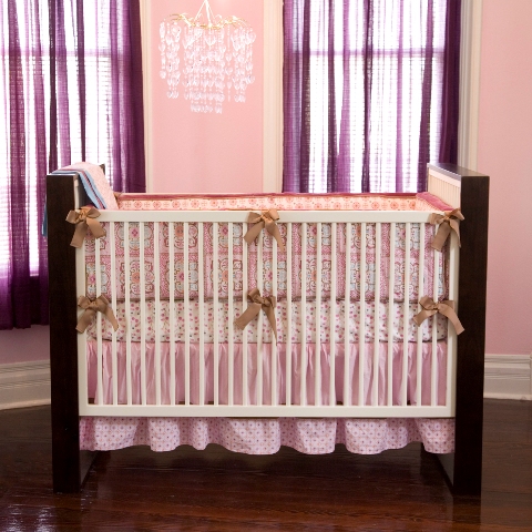 Caden Lane 13AVABED Modern Vintage Ava Crib Bedding Set