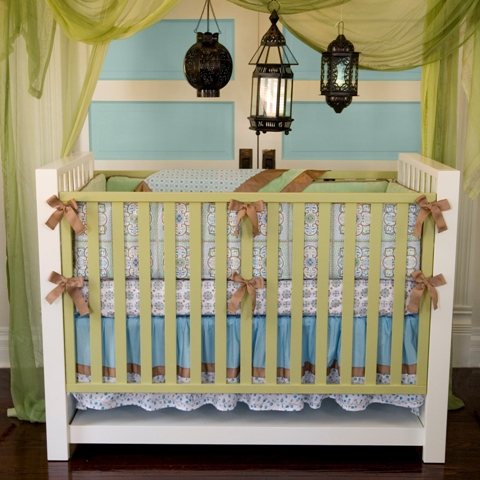 Caden Lane 17RYANBED Modern Vintage Ryan Crib Bedding Set
