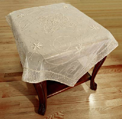 Is 14 Zarri Embroidered Square Table Cloth