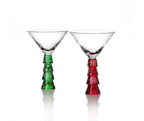 Mikasa 5056332 Very Merry Martini Set of 2