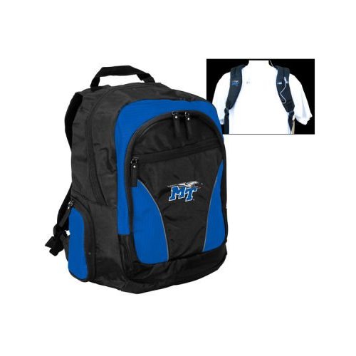 Logo Chair 17362 Middle Tennessee State Raiders Backpack Blue