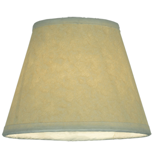 116558 5 In. Aged Celadon Parchment Shade