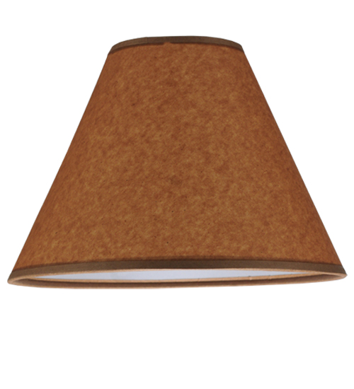 119340 4 In. T X 10 In. B X 7.75 In. H Oil Parchment Shade