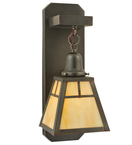117287 4.75 In. W In. T In. Mission Hanging Wall Sconce