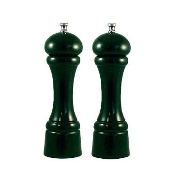 08802 8 In. Forest Green Pepper Mill And Salt Mill Set