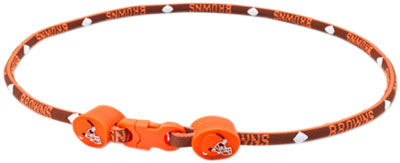 Eagles Wings 6777 Cleveland Browns Titanium Necklace